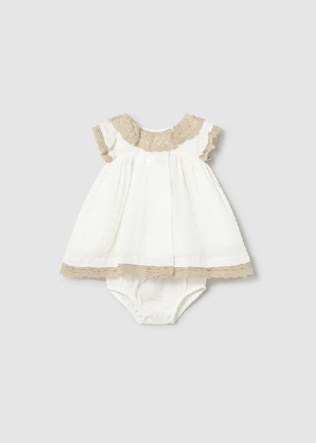 Vestido tiras                 Nata