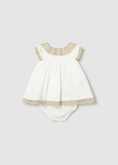 Vestido tiras                 Nata