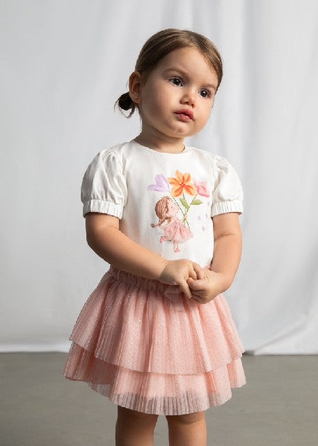 Falda tul plisado             Blossom