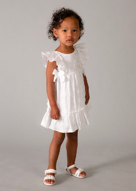 Vestido bordado               Blanco