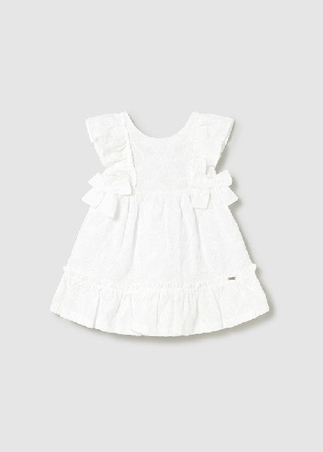 Vestido bordado               Blanco