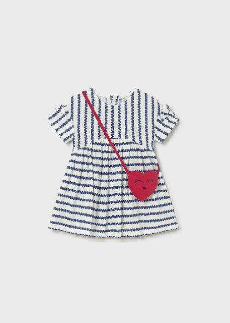 Vestido con bolso             Porcelana
