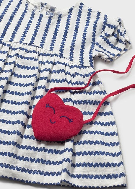 Vestido con bolso             Porcelana