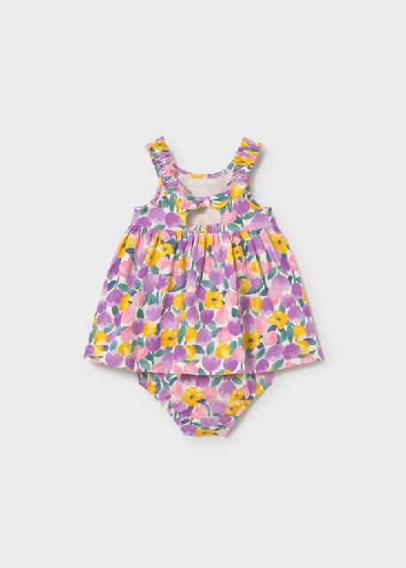 Vestido estampado con braguit Lilac