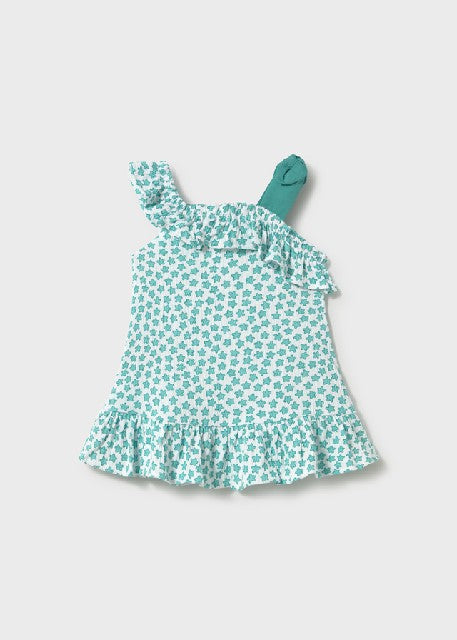 Vestido punto bambula print   Esmeralda