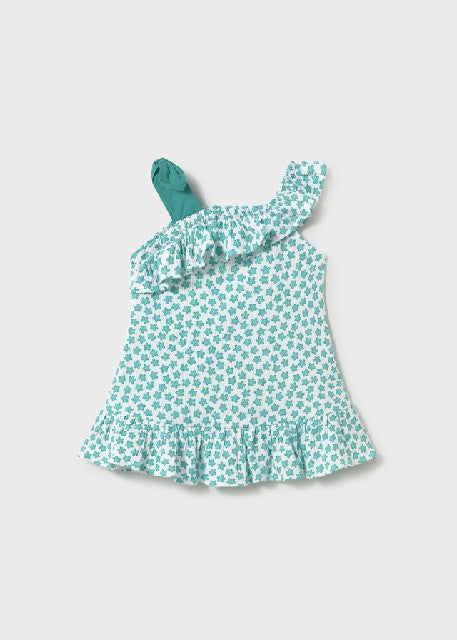 Vestido punto bambula print   Esmeralda