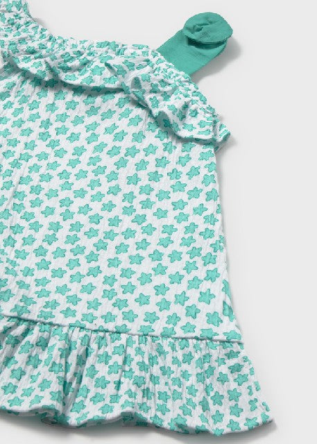 Vestido punto bambula print   Esmeralda