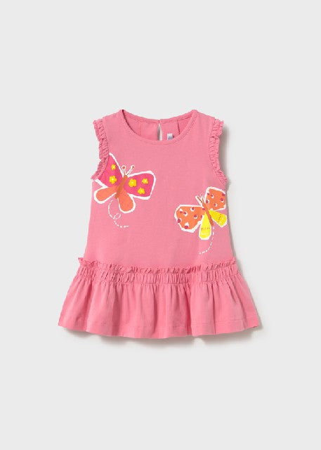 Vestido serigrafia            Geranio