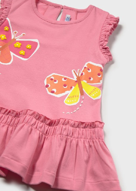 Vestido serigrafia            Geranio