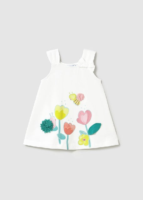 Vestido grafica               Blanco