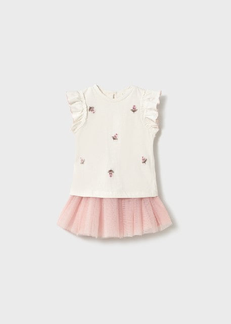 Conj. falda tul               Peonia