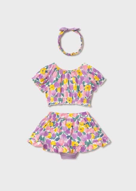 Conj. falda 3 piezas          Lilac