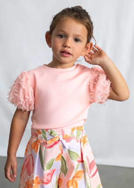 Camiseta m/c tul fantasia     Blossom