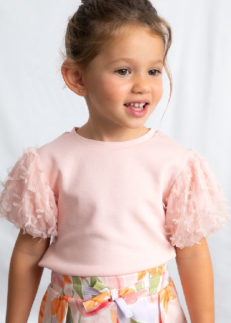 Camiseta m/c tul fantasia     Blossom