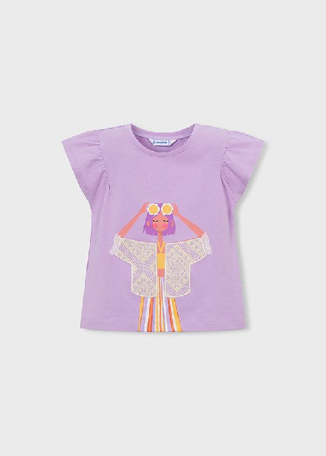 Camiseta m/c                  Lilac