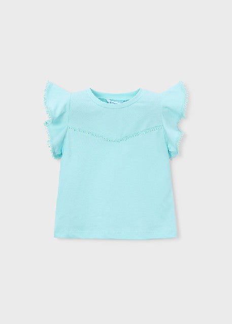 Camiseta m/c puntillas        Anis