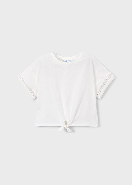 Camiseta m/c nudo             Crudo