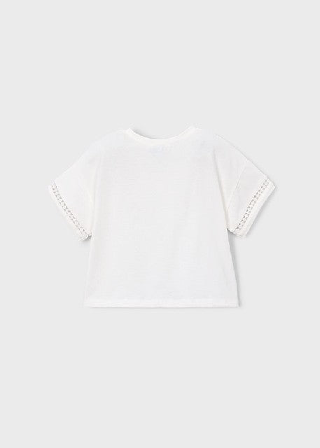 Camiseta m/c nudo             Crudo