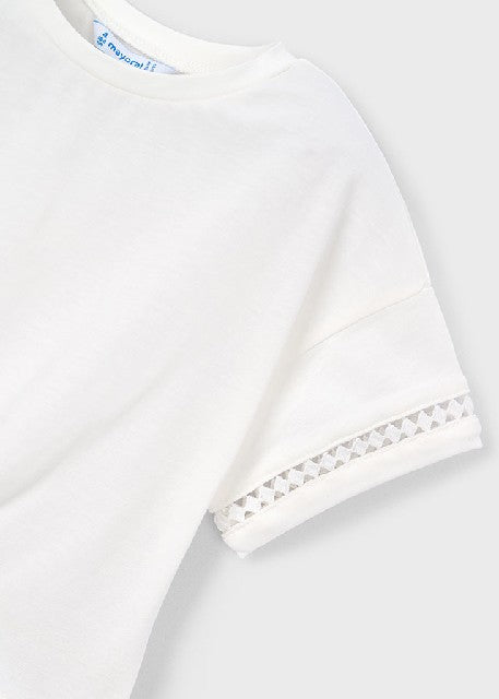 Camiseta m/c nudo             Crudo