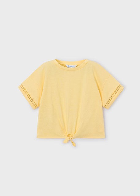 Camiseta m/c nudo             Vainilla