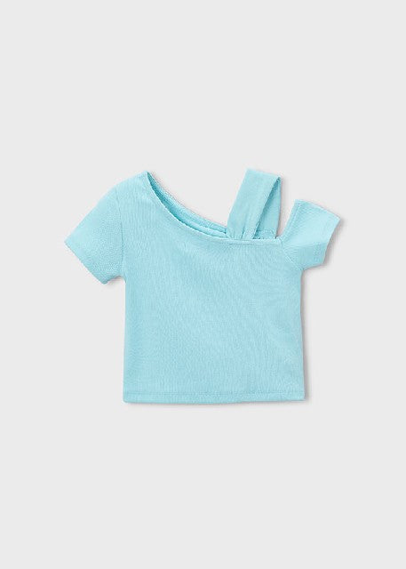Camiseta m/c asimetrica       Oceano