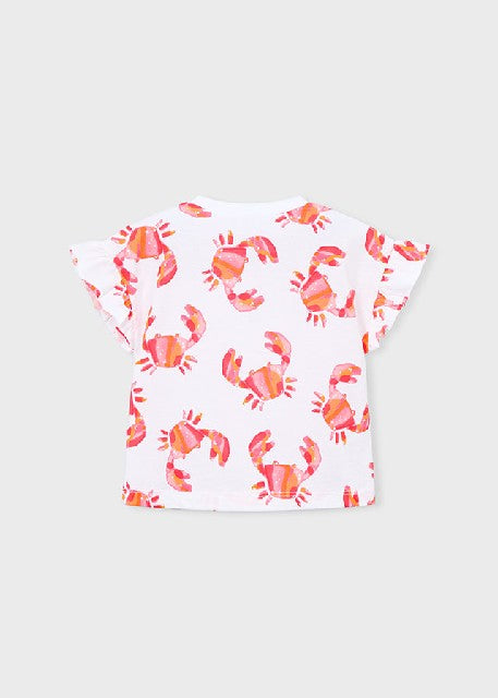 Camiseta m/c estampada        Crd-gerani