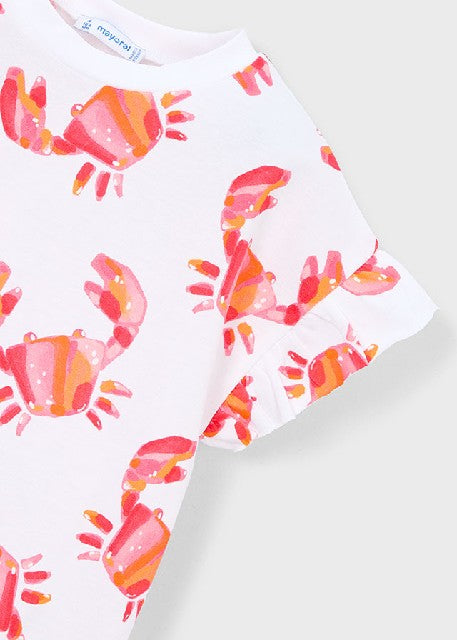 Camiseta m/c estampada        Crd-gerani