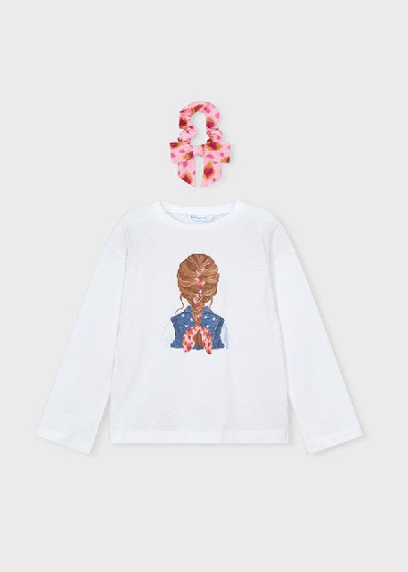Camiseta m/l coletero         Blanco