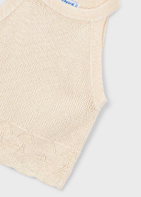Top tricot                    Garbanzo