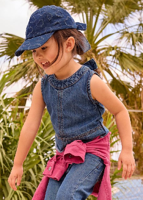 Top denim fluido              Oscuro