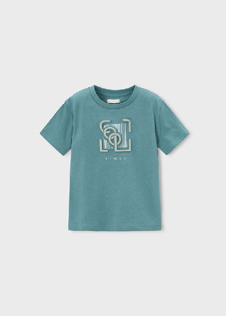 Camiseta m/c embossed         Alga