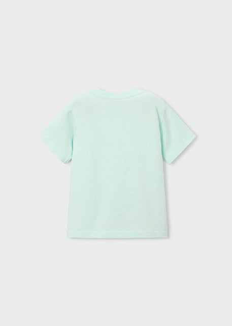 Camiseta m/c embossed vespa   Menta