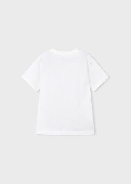 Camiseta m/c embossed vespa   Nata