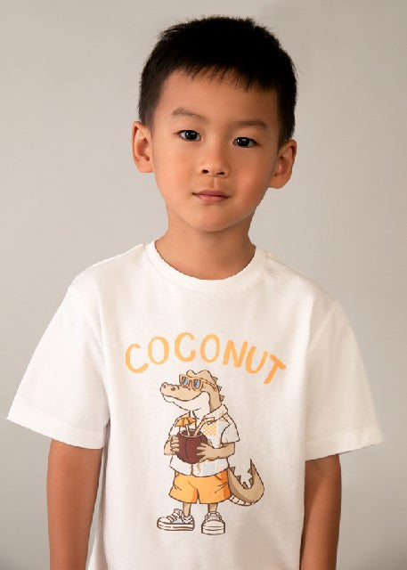 Camiseta m/c -crocodile-      Nata