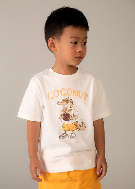 Camiseta m/c -crocodile-      Nata