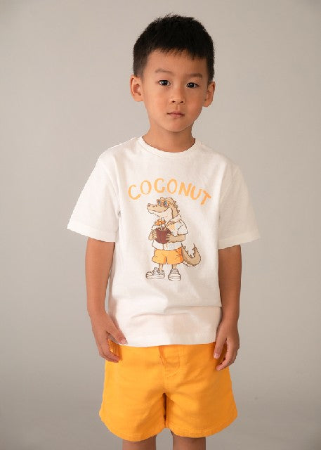 Camiseta m/c -crocodile-      Nata