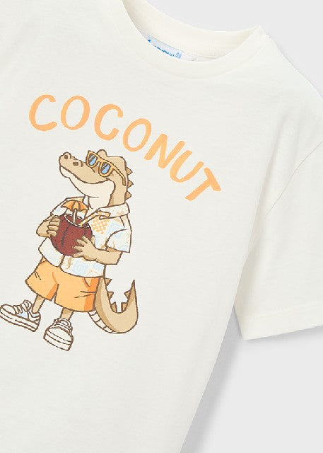 Camiseta m/c -crocodile-      Nata