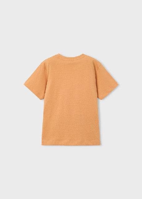 Camiseta m/c -crocodile-      Peach