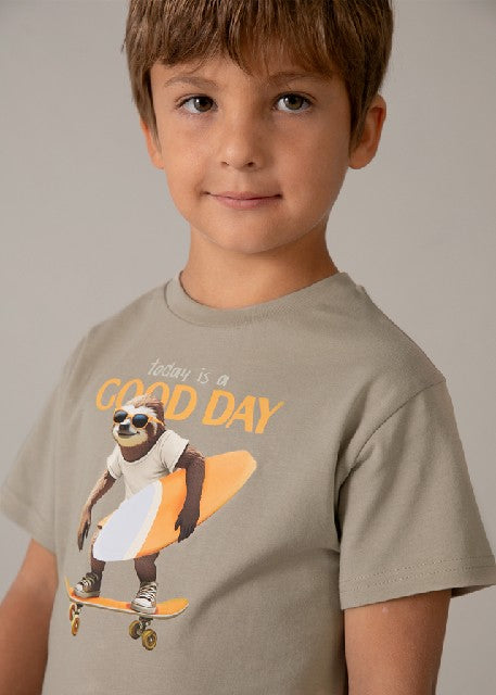 Camiseta m/c -good day-       Topo