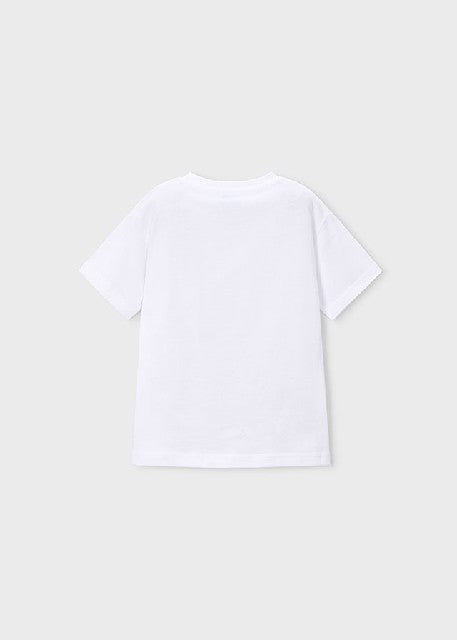 Camiseta m/c -good day-       Blanco