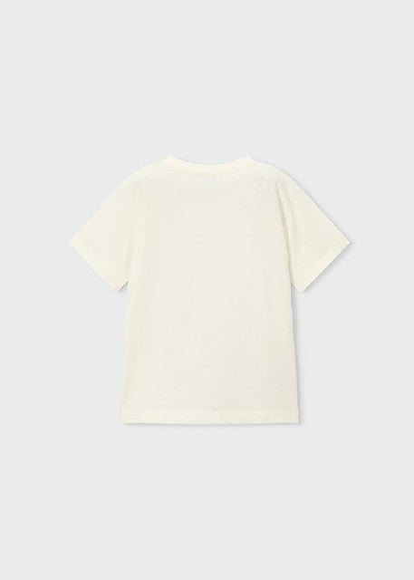 Camiseta m/c lenticular       Nata