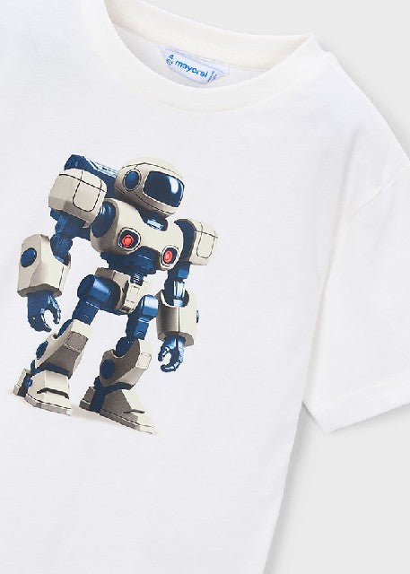 Camiseta m/c robot            Nata