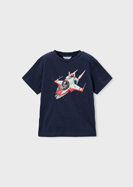 Camiseta m/c nave             Marino