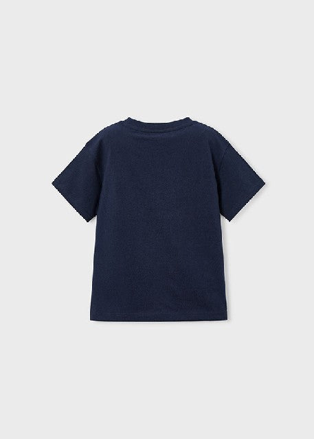 Camiseta m/c nave             Marino