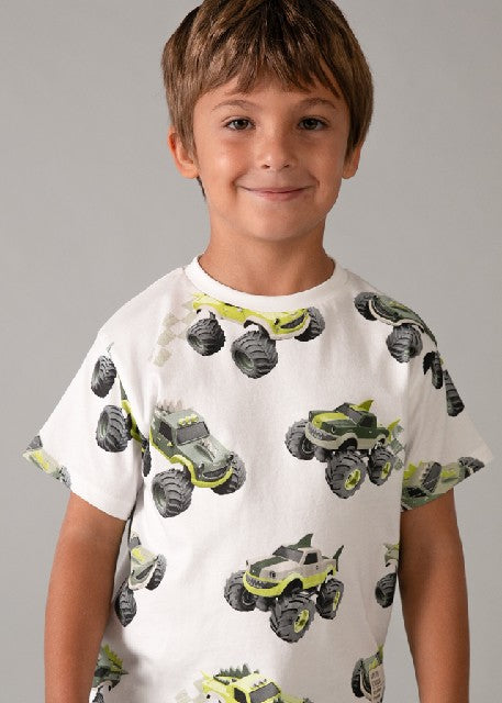 Camiseta m/c estampada        Coches