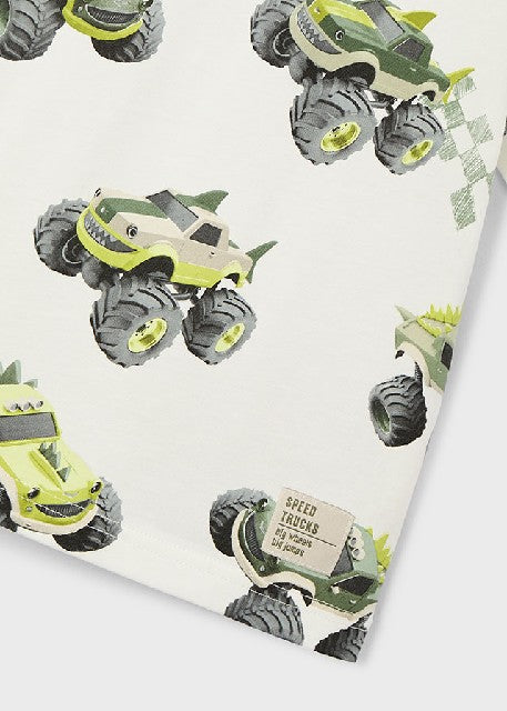 Camiseta m/c estampada        Coches