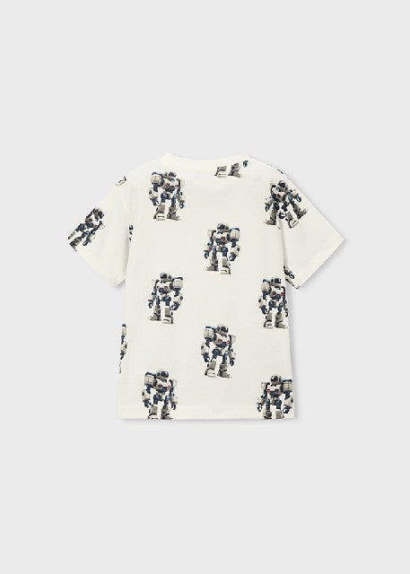 Camiseta m/c estampada        Robots