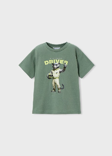 Camiseta m/c driver           Verde