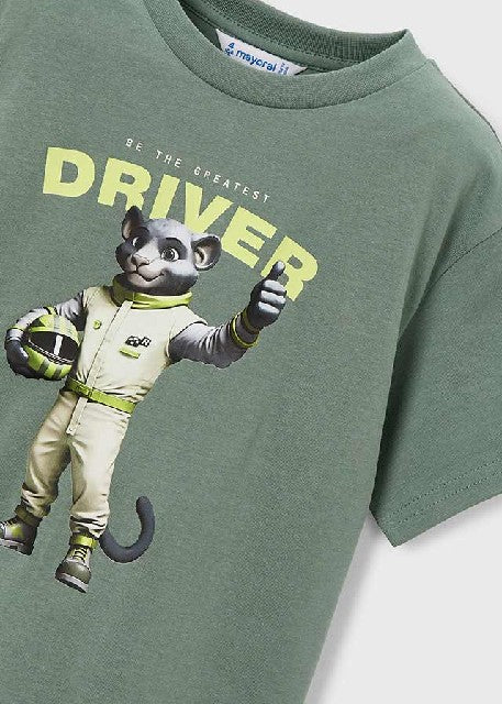 Camiseta m/c driver           Verde