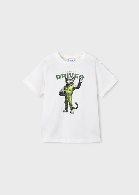 Camiseta m/c driver           Nata